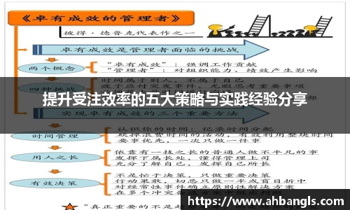 提升受注效率的五大策略与实践经验分享